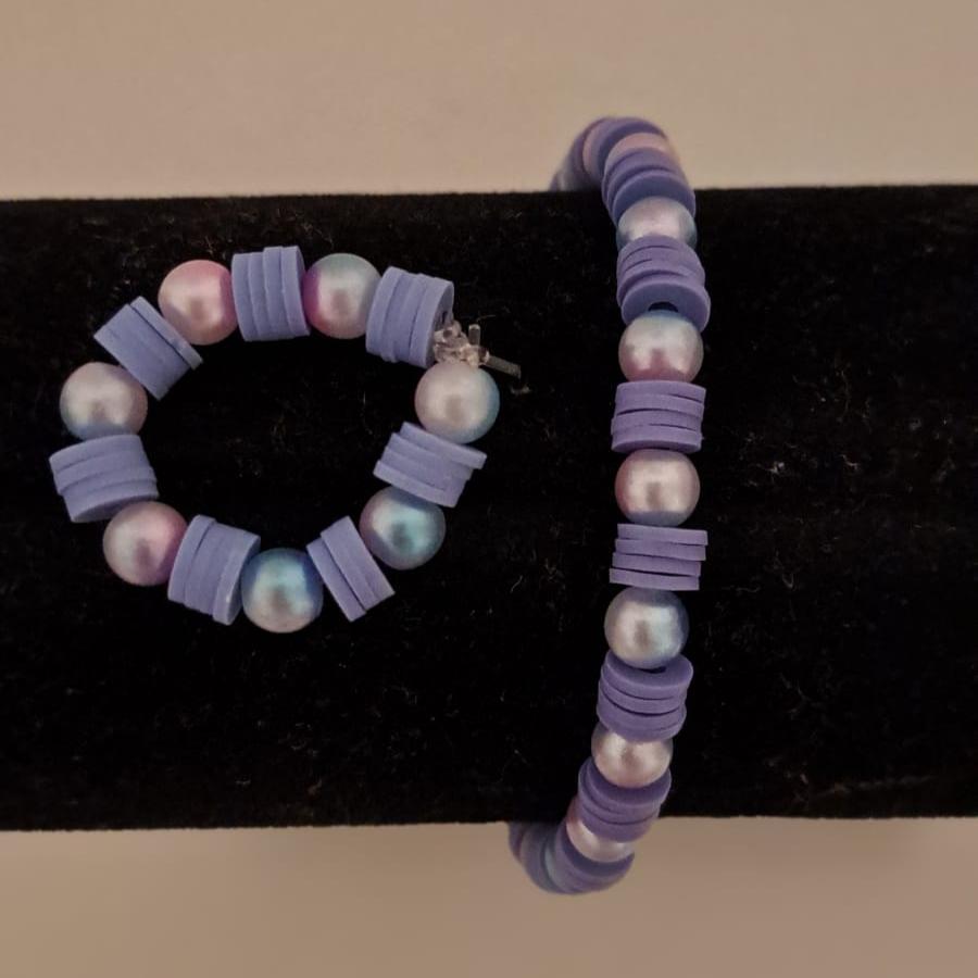 Purple love perfume bracelets